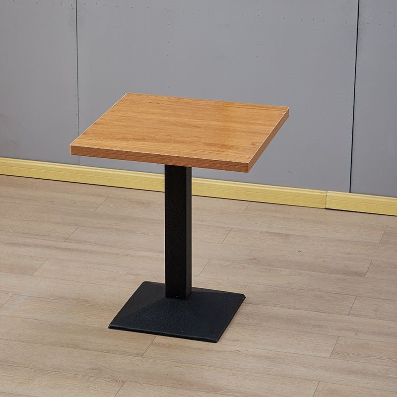 Commercial fast food table and chair set combination - restaurant, diner, snack bar, bbq, catering table, bubble tea shop rectangular table