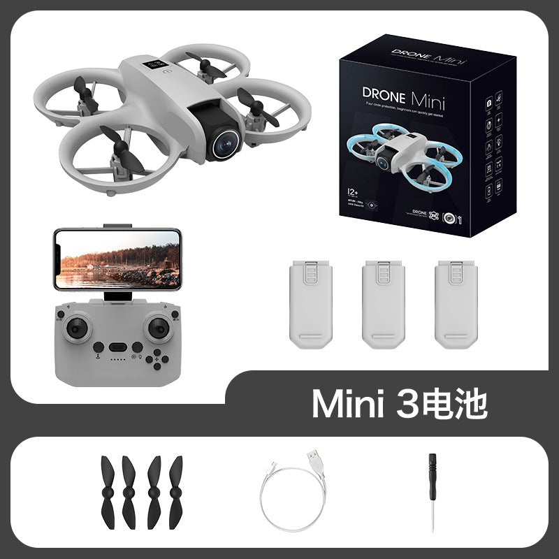 t3 drone mini - extended flight time, esc, dual lens, optical flow positioning, remote control aircraft, altitude hold