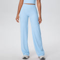 nude feel tight yoga pants high waist hip straight-leg pants looseslimming look outdoor sports running fitness pants