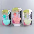 Zhiwei 6-piece suit bowl large beauty mask tool bowl stick brush spoon suit plastic mask bowl mask brush