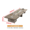 Saint li conference table - modern minimalist rectangular table for meetings, negotiations, and training (large size)