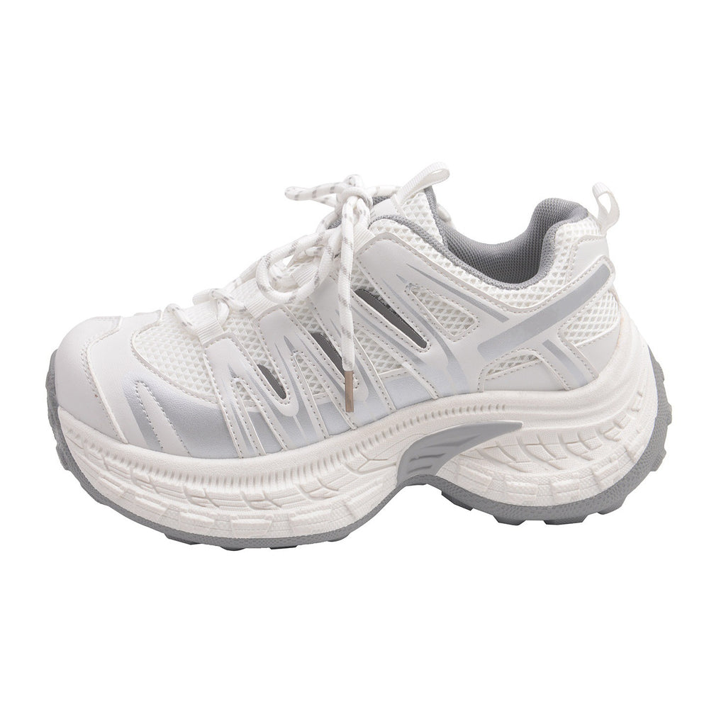 Thick soleheightening dad shoes for women 2026springnew arrival lightweight easiest for matchbest selling super popular sports shoes casualtrendy shoes