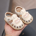 Summernew arrival baotou toddler shoes breathable non-slip baby shoes women's cute princess style baby sandals calling shoes