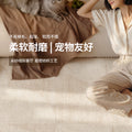 Carpet living room cream style no-wash and wipeable waterproof medieval style sofa coffee table thickened soundproof floor mat bedroom floor