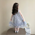 New girls' dresses: stylish princess dresses for little girls, trendy mesh tutu skirts, summer floral midi dresses