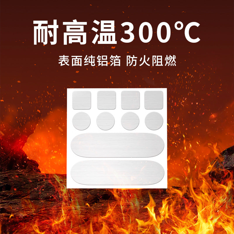 stainless steel basin repair water pipe kettle repair leak artifact high temperature resistant open flame pot patch thickened aluminum foil