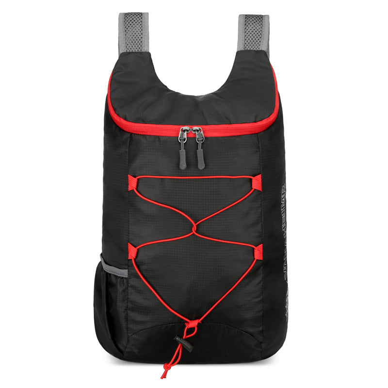 Outdoor travel Oxford cloth backpack men's large capacity canvas schoolbag travel backpack women's leisure travel luggage