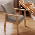Solid wood computer chair - swivel, backrest, makeup vanity chair, office sofa chair, office chair - perfect for girls' bedrooms