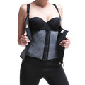 Sweat-inducing tummy control shaping tank top - workout sweat top - neoprene body shaper - corset top - fishbone top