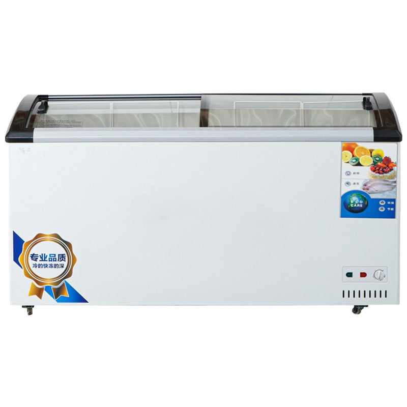 Freezer, ice cream freezer, fresh-keeping freezer, quick-frozen refrigerator, supermarket commercial energy-saving refrigerator, sliding door display cabinet