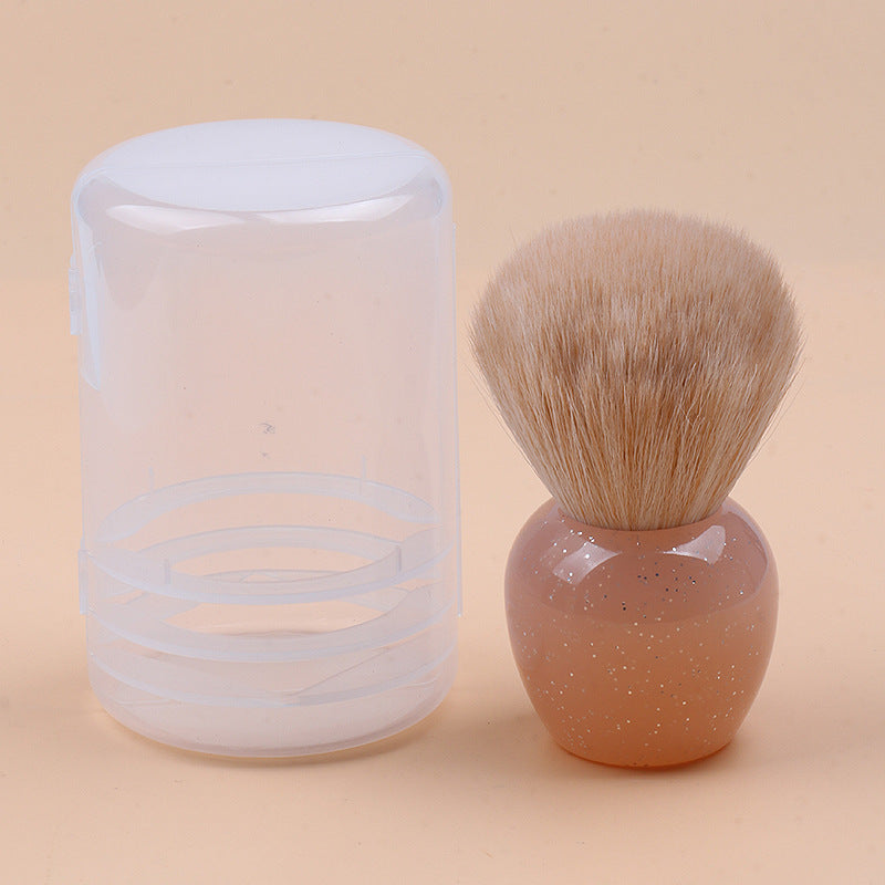 Mini portable powder brush finger storage quick touch-up makeup nail art dust brush foundation blush brush makeup brush