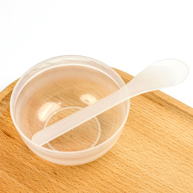Mask mixing kit #3: mask bowl, mixing spatula, cosmetic bowl, plastic bowl, plastic spatula, scraper, beauty mixing bowl spoon