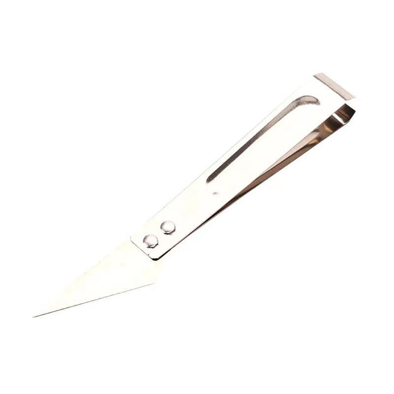 Thickened stainless steel plucking clip for home kitchen multi-functional chicken, duck, goose, pig hair clip oblique plucking device fish bone clip