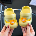 Eva kids' clogs - summer indoor anti-slip cartoon sandals for girls and boys, perfect for first walkers and outdoor beach wear