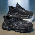 Men's shoes 2026 summer new breathable mesh black warrior dad shoes super popular casual student sports shoes men