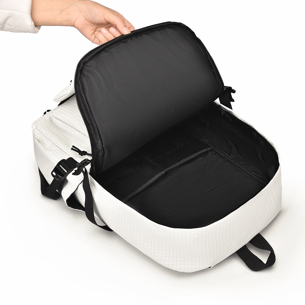 Cross-border fashion simple couple backpack leisure travel backpack large capacity trend junior high school student schoolbag