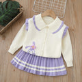 Kids' cardigan sweater set -  autumn new arrivals: cute cartoon designs for girls