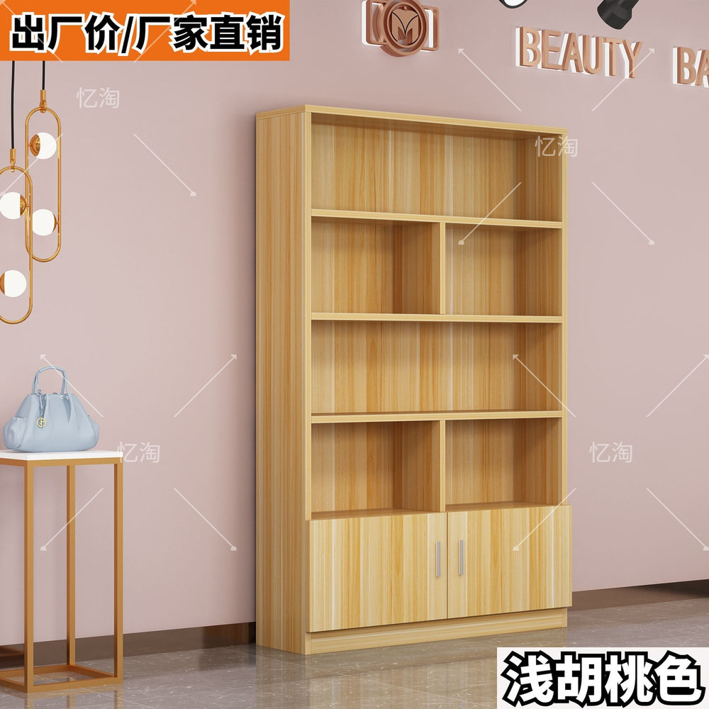 Cosmetics display cabinet wooden product display rack for home display cabinet manicure display cabinet beauty salon store shelf