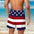 trending men's beach shorts, quick-dry swim trunks, casual sportswear, european and american new style 3d digital printing