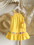 hot-selling  foreign trade new arrival: floral patchwork dress with matching bag two-piece set