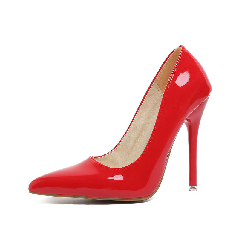 2026 new purple patent leather pointed-toe high heels - women's stiletto pumps, sexy & elegant, perfect for work & business