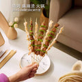 Wholesale bbq snacks bamboo skewers disposable mutton skewers skewers oden candied haws fruit skewers large skewers