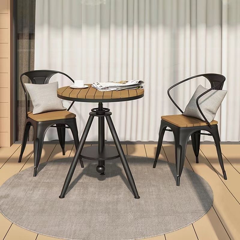 Outdoor table and chair set - perfect for cafes, bubble tea shops, balconies, patios, courtyards, teas, terraces, gardens, dining tables and chairs - sun protection