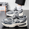 Spring men's shoes 2026 new men's versatile non-slip chunky sole athletic casual running shoes mesh breathable dad shoes