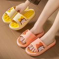 Thick sole slippers women's summeroutwear2025new arrivalcute home indoor non-slip bathroom bath sandals women's slippers