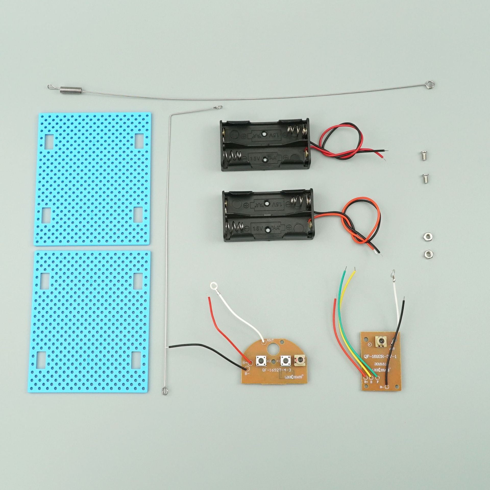 Science and technology small production DIY telegraph primary and secondary school small invention maker scientific experimental equipment stem education model