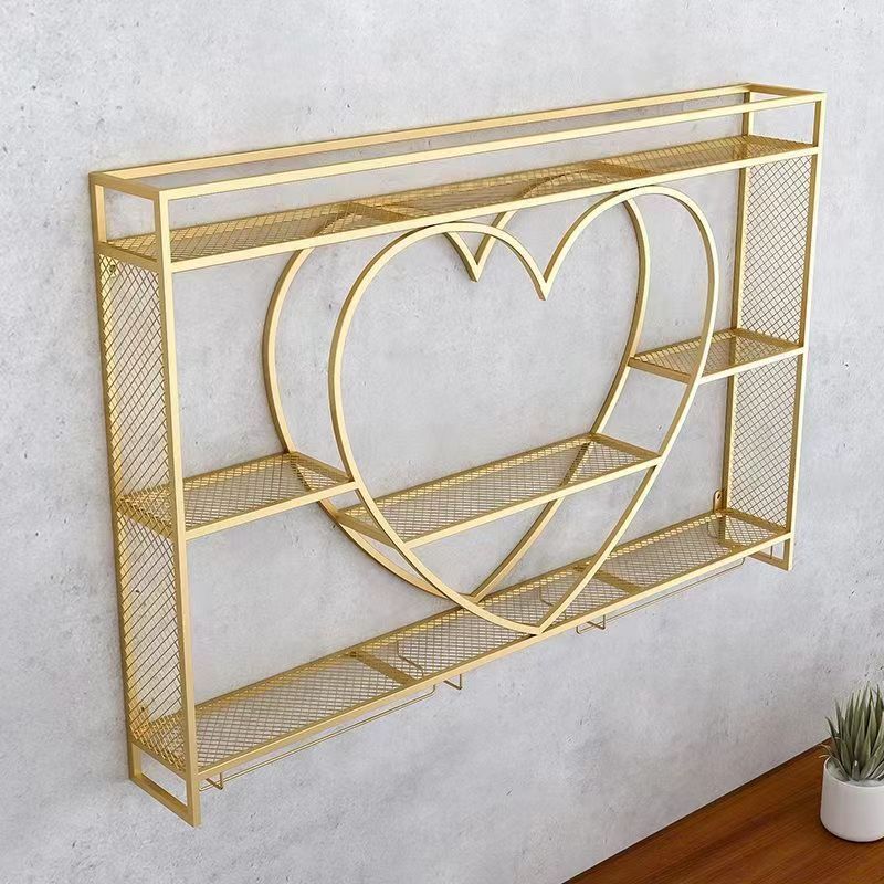 Bar wine rack hanging wall storage rack popular display rack liquor cabinet wine rack storage rack goblet