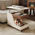 New arrivalpopularmovable coffee table casual small apartment modernaccessible luxury sofa living room adjustablefor home trolley side table