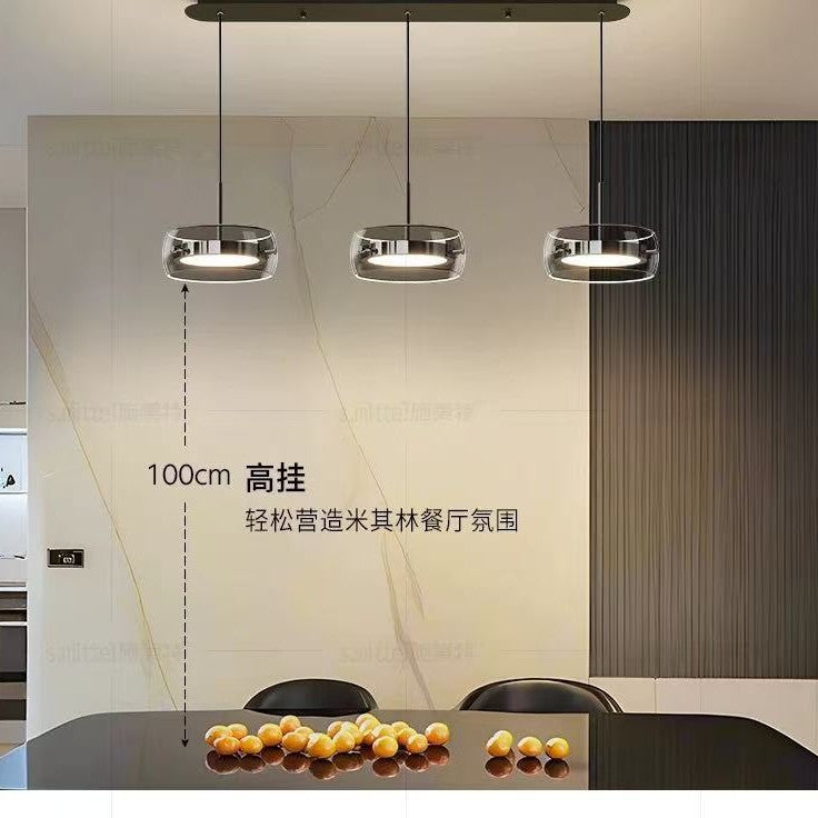 Italian minimalist living room chandelier advanced sense 2024 new high-end creative designer lighting combination whole house package