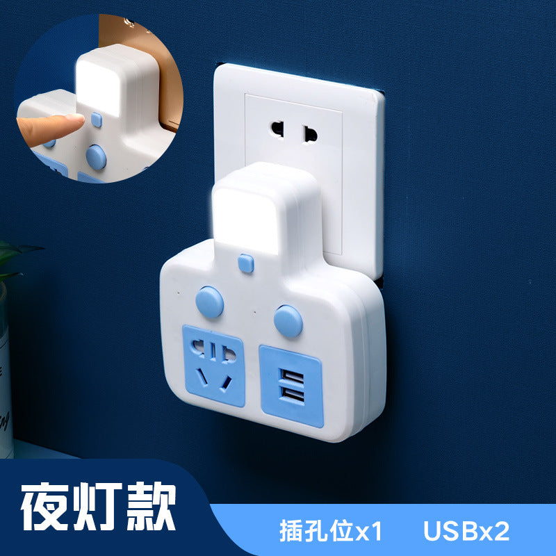 Multi-function usb converter socket panel multi-outlet power strip extension cord dormitory student power strip home use
