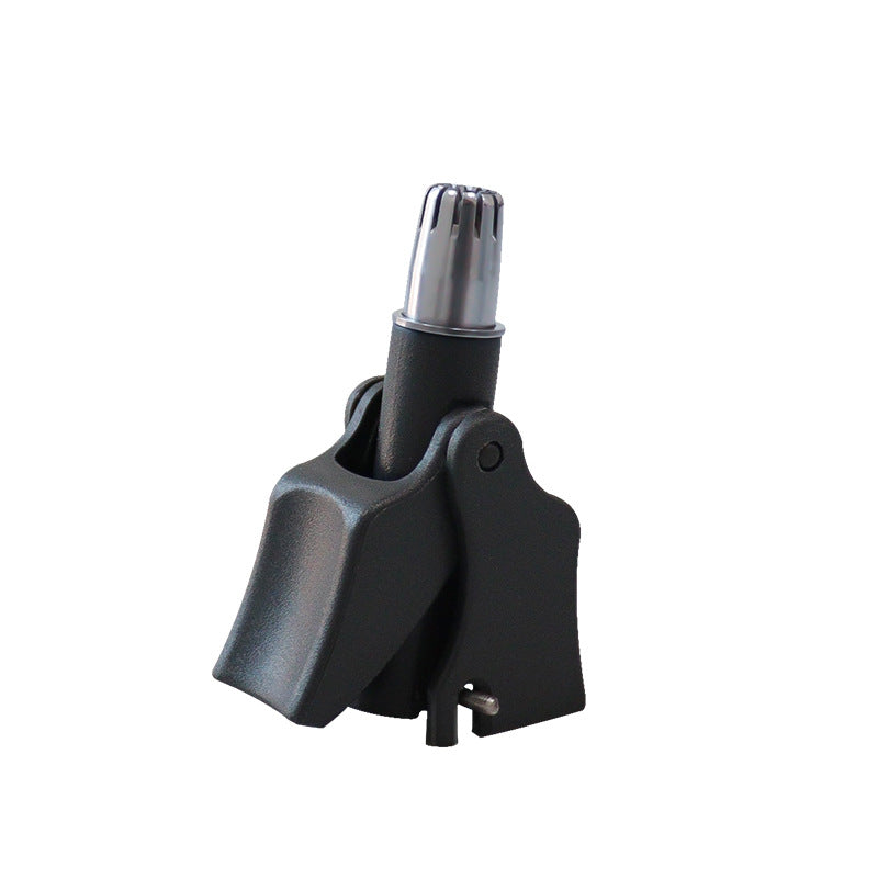 Manual nose hair trimmer, plastic handle, portable nose hair trimmer for men and women, mechanical waterproof shaving, nose hair scissors