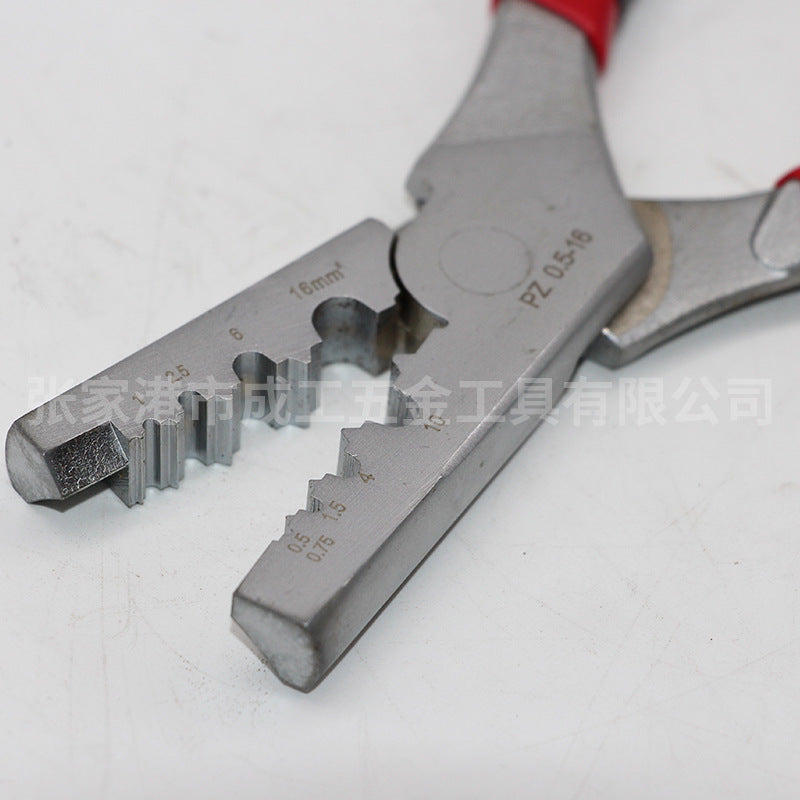 PZ0.5mm ² -16mm ² German 8.5 inch crimping pliers, cold terminal pliers crimping pliers terminal pliers