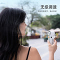 New digital display high-speed fan, outdoor portable 100-speed stepless adjustment handheld mini air cannon, factory wholesale