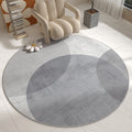 round carpet crystal velvet study computer swivel chair mat non-slip carpet floor protection mat bedroom bedside blanket