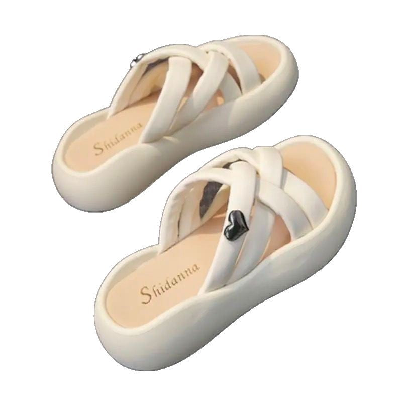 Export export italy original single cabinet removal remaining single goods bottom slippers women's summer soft bottom non-slipeasiest for match one-line slippers