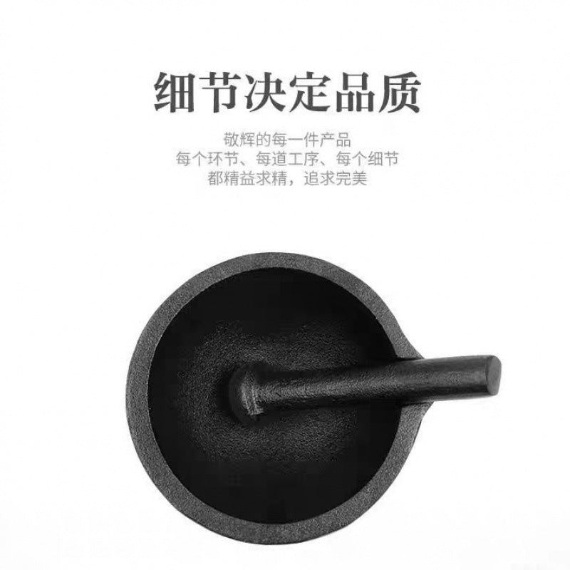 Cast iron garlic masher Manual garlic masher Garlic masher Garlic masher Mash garlic press Garlic household grinding pot
