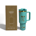 hot-selling stanley thermos cup, high-looking mickey series water cup, 304 stainless steel outdoor car cup