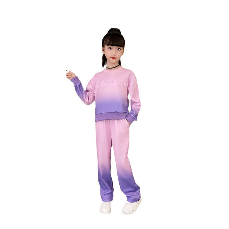 Girls' activewear set: new  spring/autumn collection - stylish and trendy for toddlers and big kids
