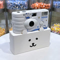 Self-deprecating bear chiikawa disposable film camera - point and shoot with flash - perfect birthday gift for students