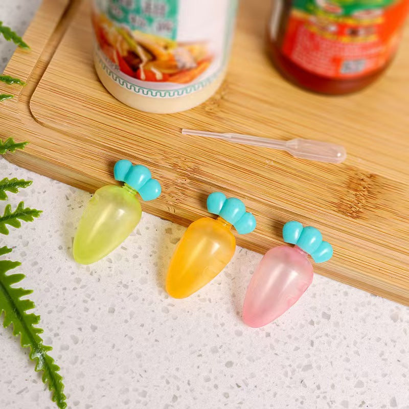 Mini sauce bottle plastic squeeze sauce bottle japanese style squeeze condiment bottle food grade portable soy sauce bottle cross-border