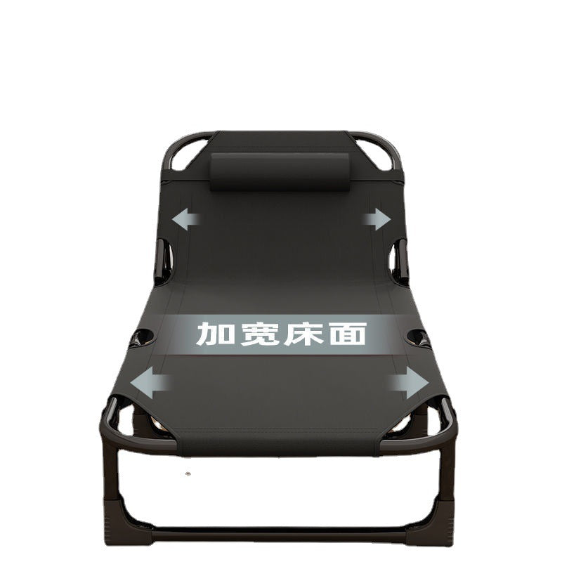 Multifunctional foldable bed single bed nap widened simple lunch break bed accompanying portable army cot office recliner