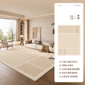 Carpet living room wood style waterproof anti-fouling living room sofa floor mat cream style bedroom large area full bed side blanket