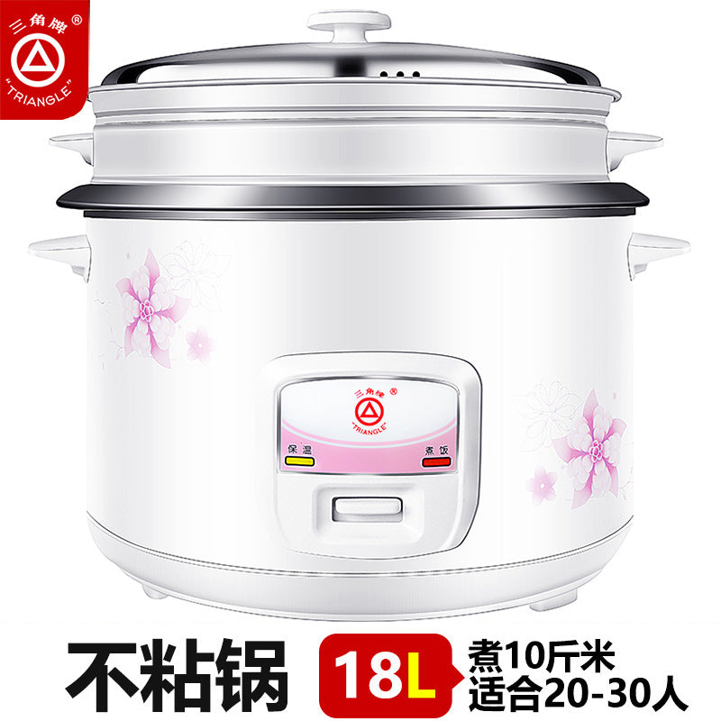 Wholesale triangle brand rice cooker - 3-4 person electric rice cooker - thickened non-stick inner pot - classic steaming and cooking combo
