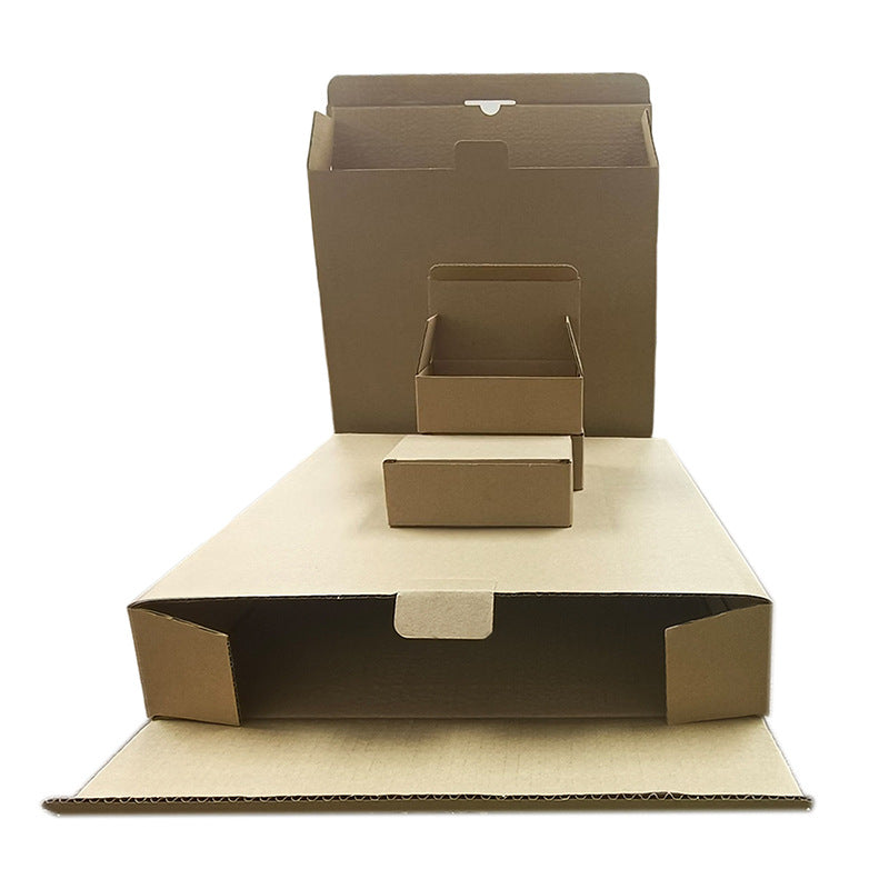 Cosmetics box buckle bottom box window opening gift box white card carton gift packaging box color box printing wine box customization