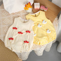 Baby bodysuit summer thin style baby triangle sleeveless romper newborn clothes super cute summer outfit for going out