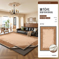 Removable and washable carpet living room frenchretro double layer machine washable sofa sound insulation pad medieval style removable carpet